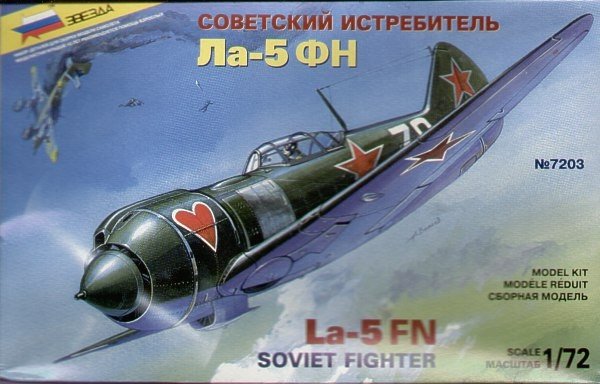 Zvezda Military Air - La-5 Fn Lavotchkin - Z7203