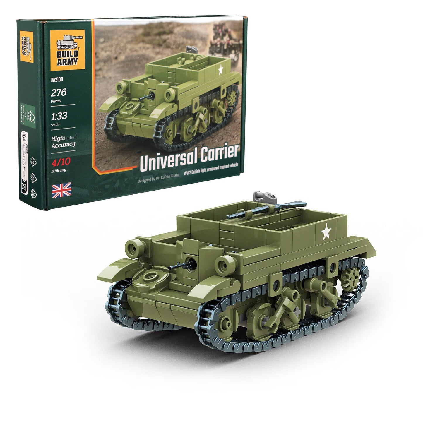 Build Army - Universal Carsrier Armoured Tracked Vehicle - B2100