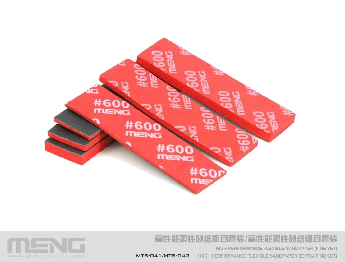 Meng Flexible Sandpaper 2000 Grit Extra Fine MTS-042D, box art