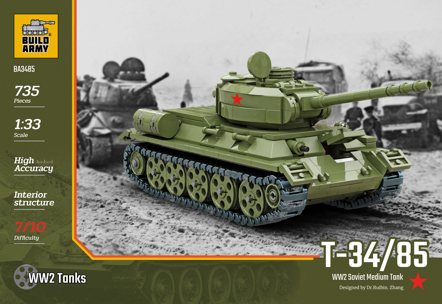 Build Army - Soviet T34/85 - B3485