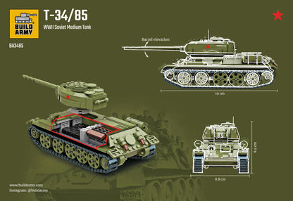 Build Army - Soviet T34/85 - B3485