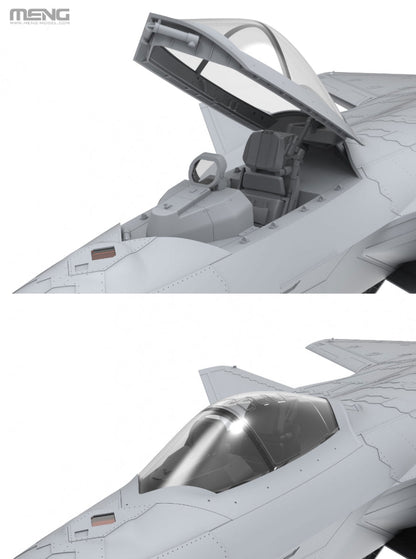 Meng 1/48 Chinese J-20 Stealth Fighter model kit LS-002, image 5