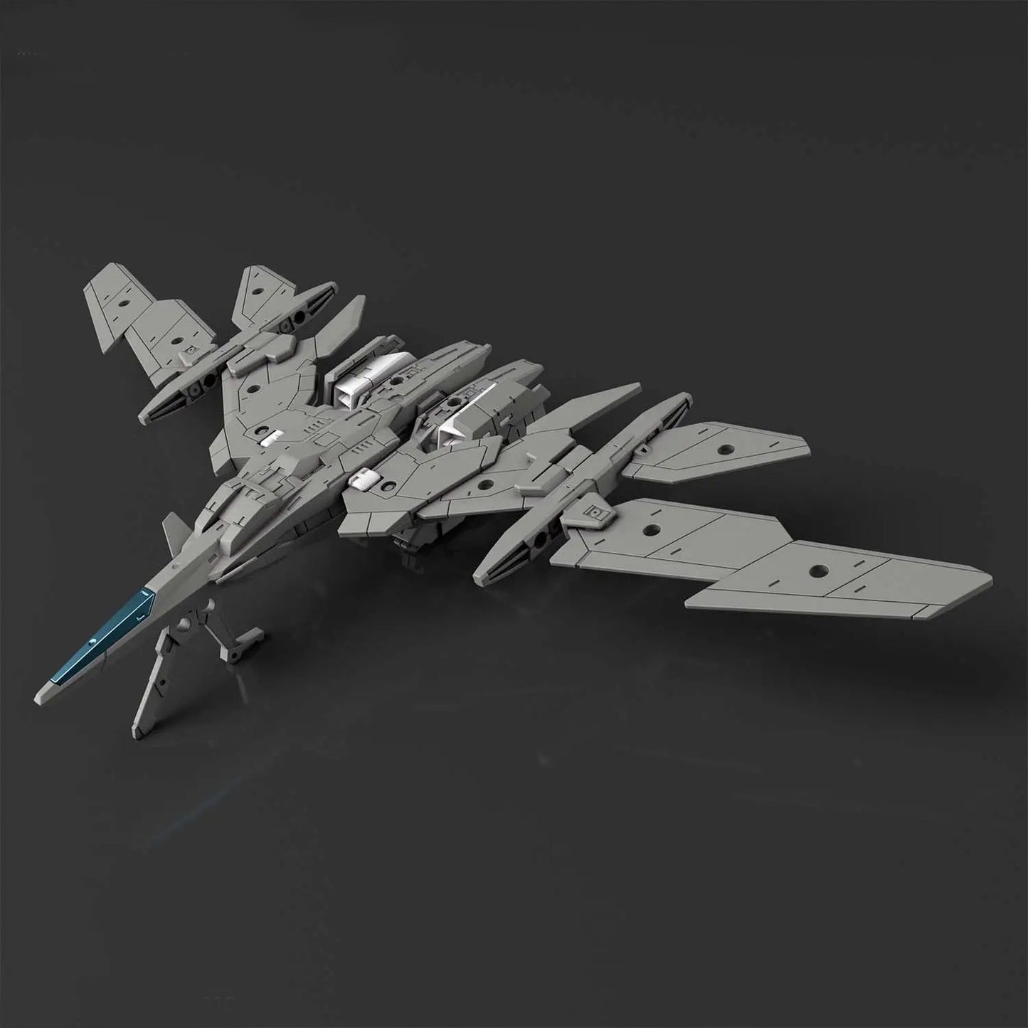 Bandai 30MM Extended Armament Vehicle Air Fighter Grey MK59549 -- box art