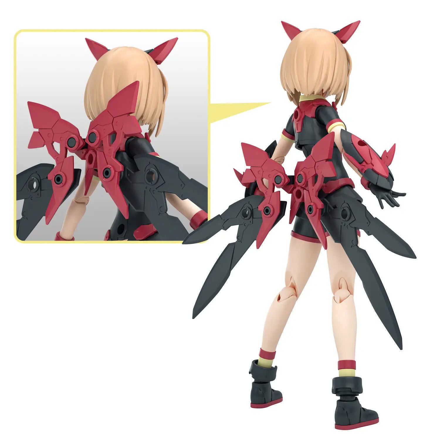 Bandai 30MS Tiasha Dahlia Wear Colour B MK69176 -- built model