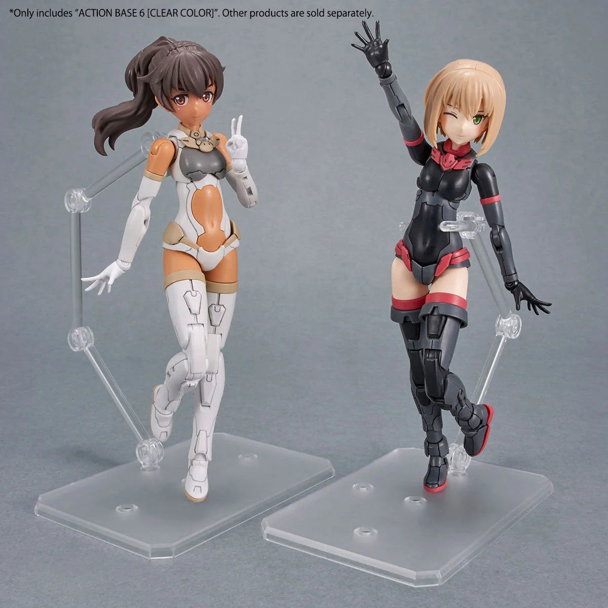Bandai - Action Base 6 Clear (Set of 2) - MK64214 - Product Image