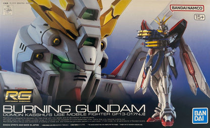 Bandai RG 1/144 Burning Gundam MK63358 -- box