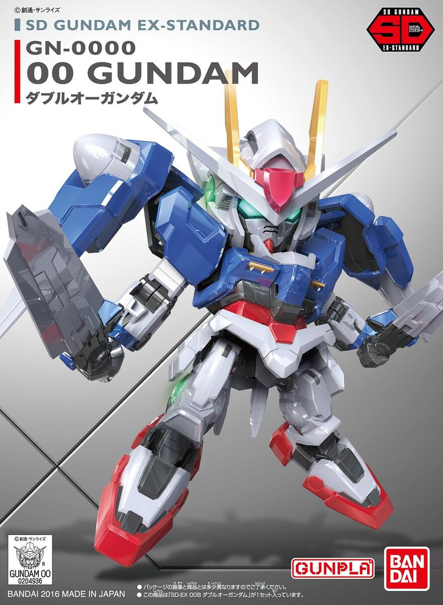 Bandai SD Gundam Ex-Standard 00 Gundam MK65622 -- box