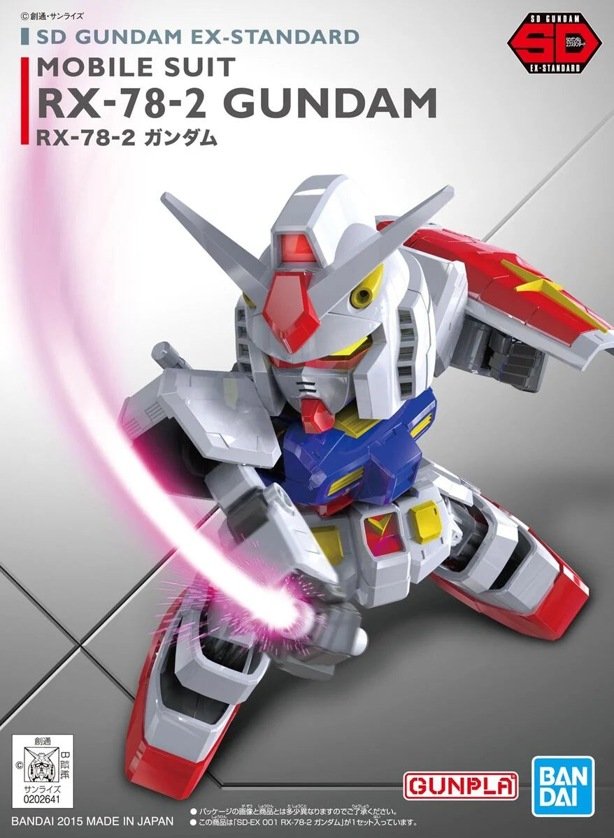Bandai - SD Gundam Ex-Standard RX-78-2 Gundam - MK65615 - Product Image