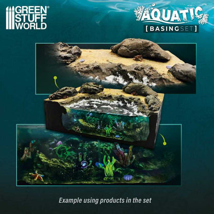 Green Stuff World - Aquatic Environment Basing & Scenic Set