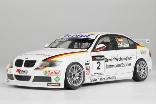Beemax 1/24 Cars - BMW M3 E30 Inter TEC 1991 winner - BX24037 - Product Image