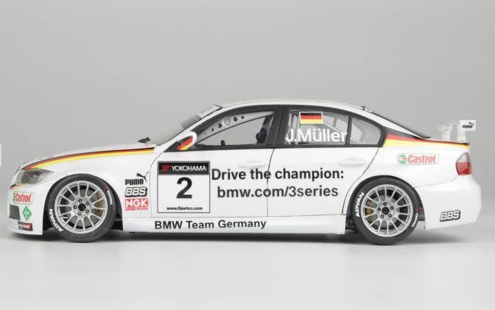 Beemax 1/24 Cars - BMW M3 E30 Inter TEC 1991 winner - BX24037 - Product Image