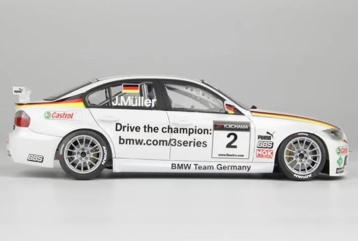 Beemax 1/24 Cars - BMW M3 E30 Inter TEC 1991 winner - BX24037 - Product Image