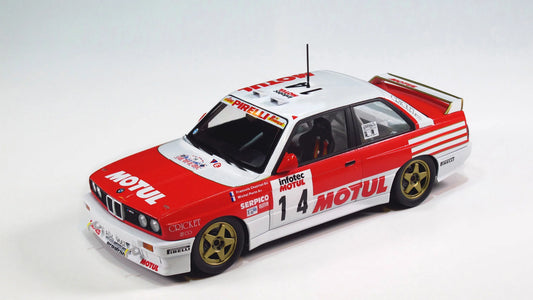 Beemax 1/24 Cars - BMW M3-E30 tour de corse 1989 "motul" #9 - BX24016 - Product Image