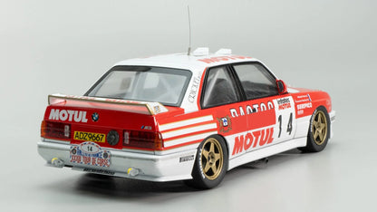 Beemax 1/24 Cars - BMW M3-E30 tour de corse 1989 "motul" #9 - BX24016 - Product Image
