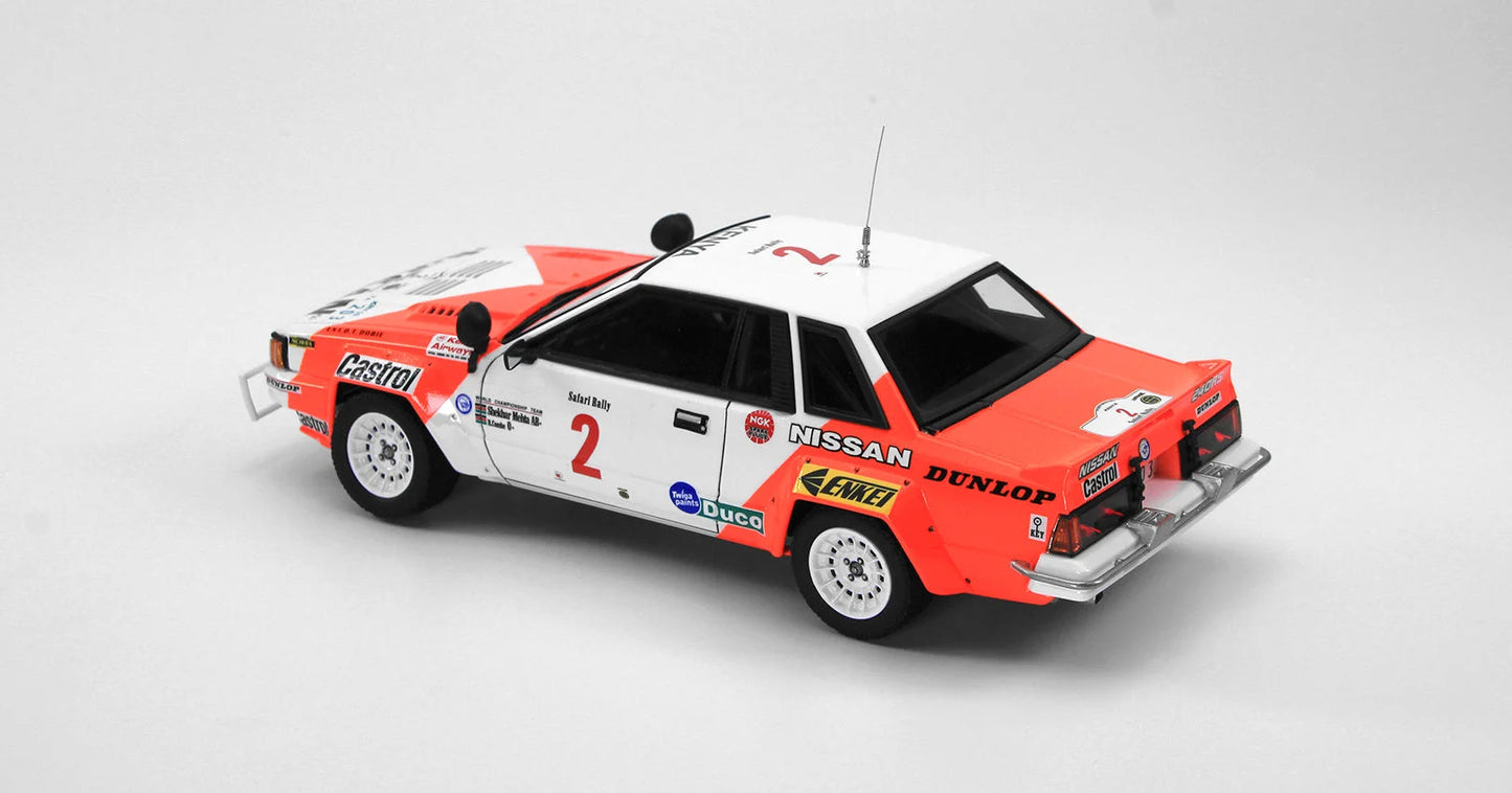 Beemax 1/24 Cars - Nissan 240 RS Rally Safari 1984 - BX24041 - Product Image