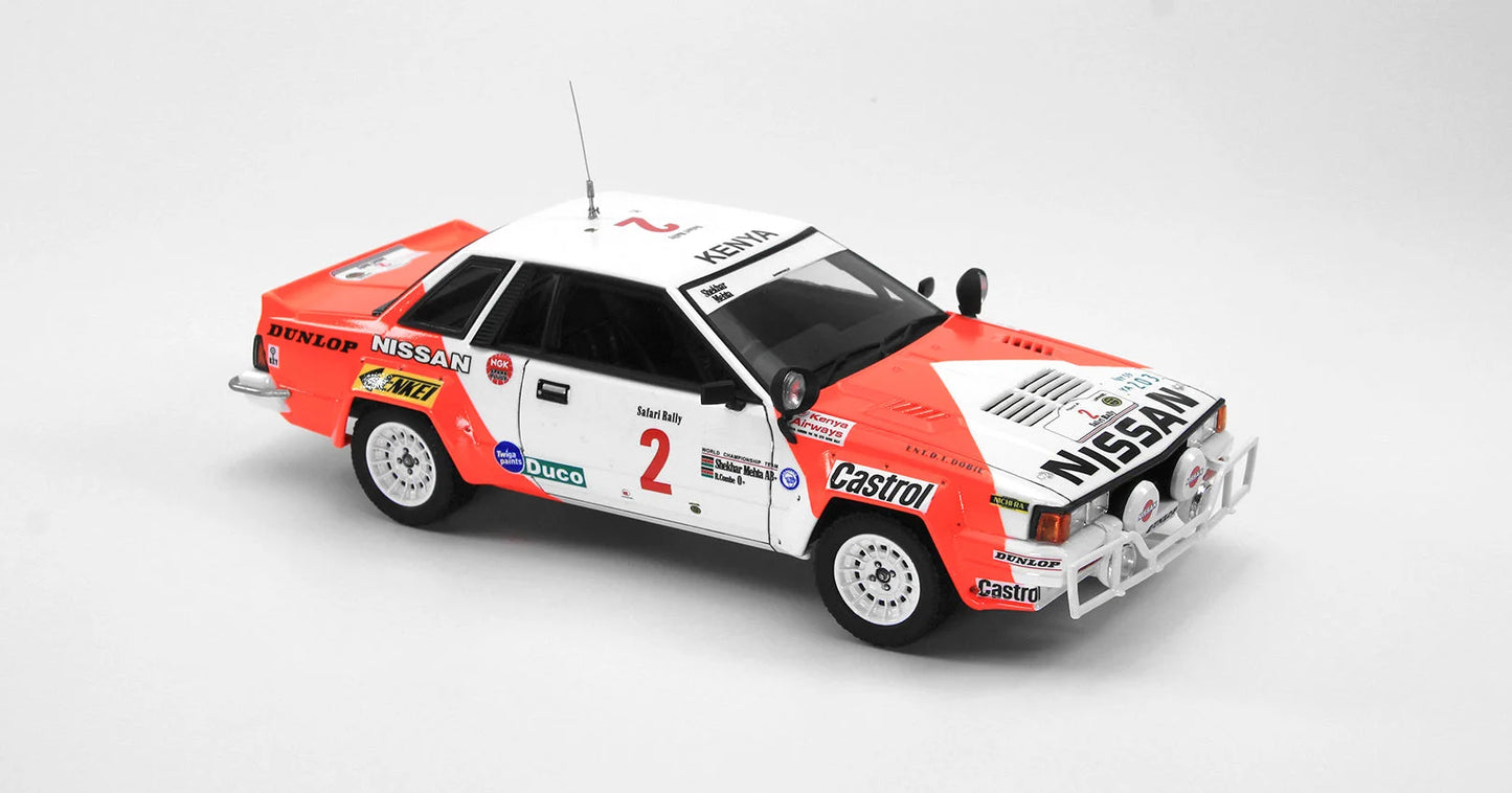 Beemax 1/24 Cars - Nissan 240 RS Rally Safari 1984 - BX24041 - Product Image