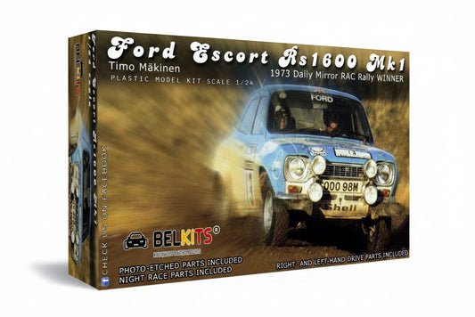 Belkits - Ford Escort RS1600 Mk1 RAC 1973 Timo Mäkinen Rally Car BEL006