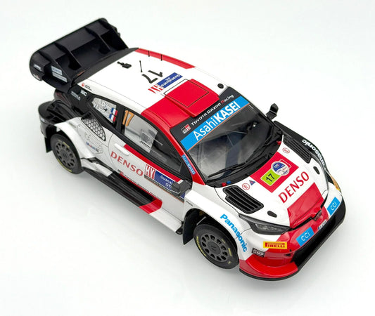 Belkits - 1/24 Toyota GR Yaris Rally Guanajuato Mexico Winner 2023 BEL026 - Product Image