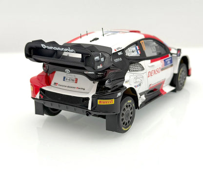 Belkits - 1/24 Toyota GR Yaris Rally Guanajuato Mexico Winner 2023 BEL026 - Product Image