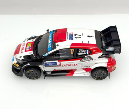 Belkits - 1/24 Toyota GR Yaris Rally Guanajuato Mexico Winner 2023 BEL026 - Product Image
