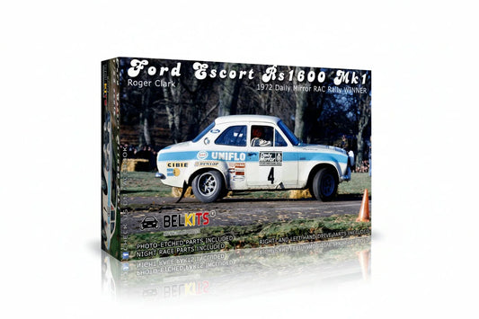 Belkits - Ford Escort RS1600 Mk1 RAC 1972 Roger Clark Rally Car BEL007 - Product Image
