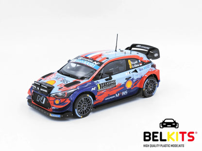Belkits - Hyundai i20 Coupe WRC Monte Carlo 2020 Rally Car BEL021 - Product Image