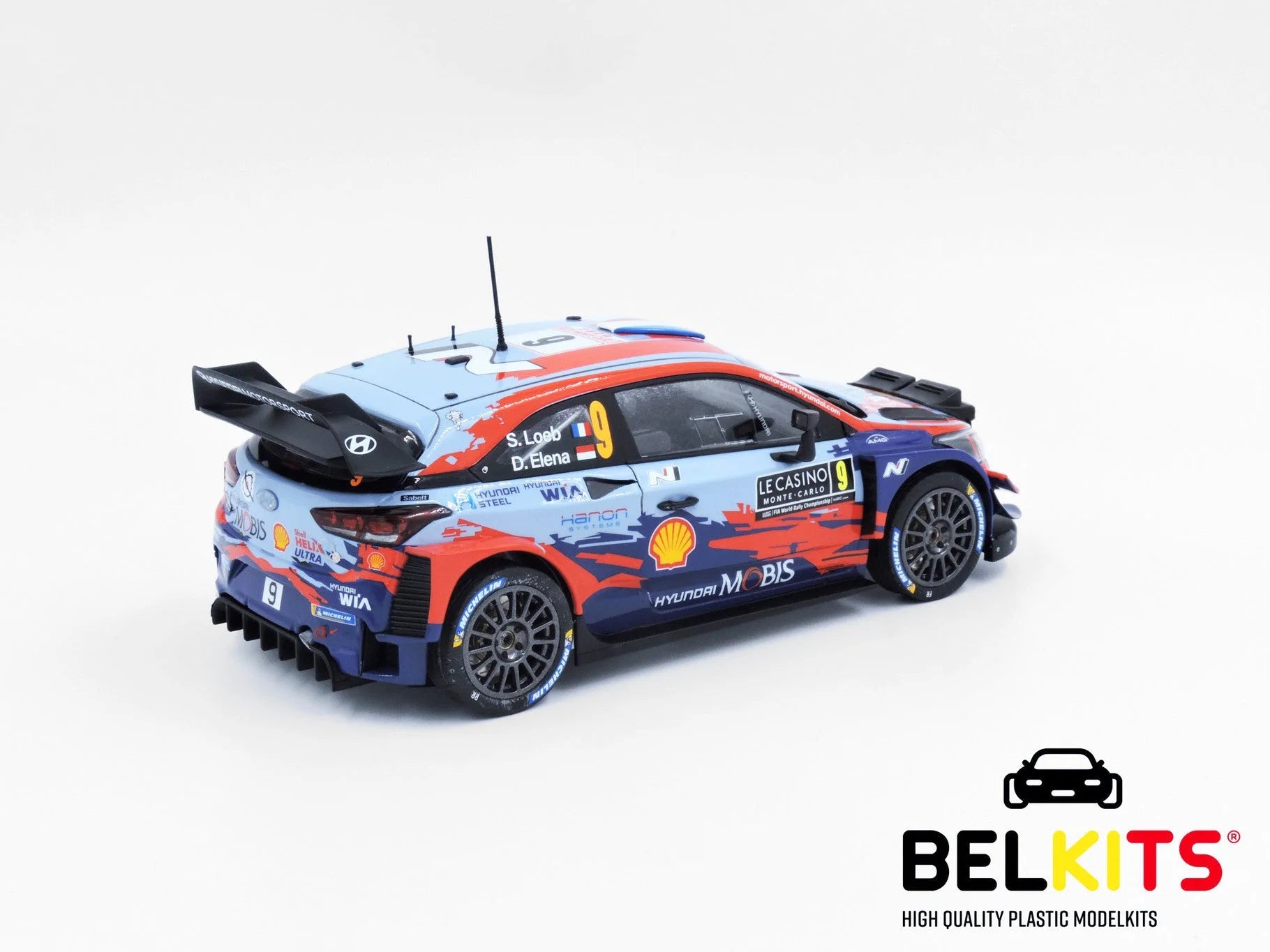 Belkits - Hyundai i20 Coupe WRC Monte Carlo 2020 Rally Car BEL021 - Product Image
