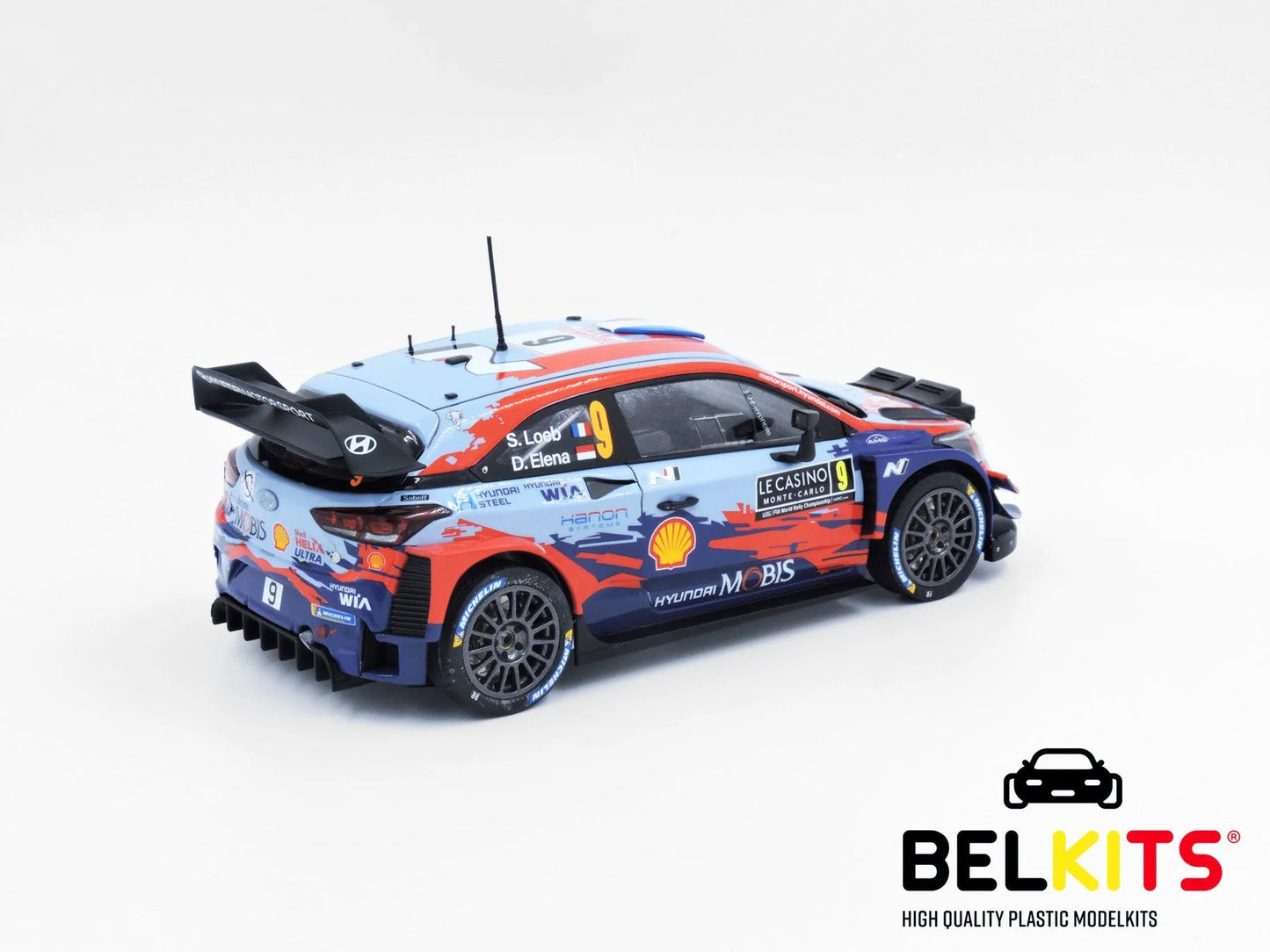 Belkits - Hyundai i20 Coupe WRC Monte Carlo 2020 Rally Car BEL021 - Product Image