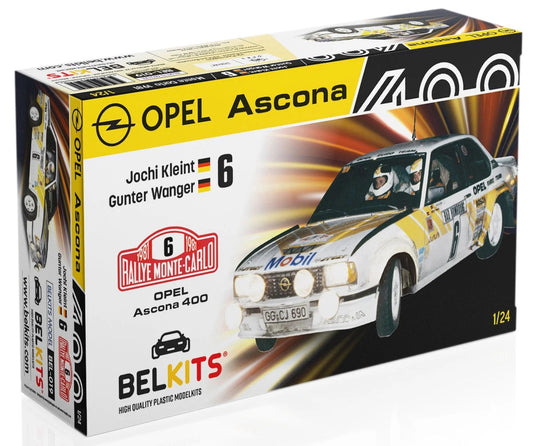 Belkits - Opel Ascona 400 MC 1981 Klein/Wagner Rally Car BEL019 - Product Image