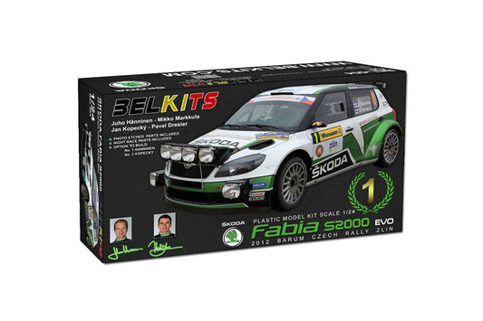 Belkits - Skoda Fabia S2000 Evo Rally Car BEL004 - Product Image