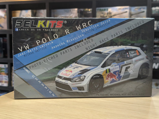 Belkits - Volkswagen Polo R WRC Red Bull Rally Car BEL005 - Product Image