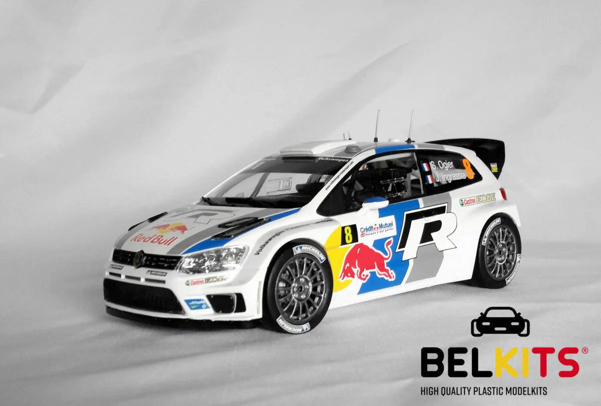Belkits - Volkswagen Polo R WRC Red Bull Rally Car BEL005 - Product Image