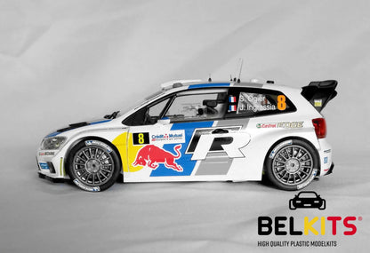 Belkits - Volkswagen Polo R WRC Red Bull Rally Car BEL005 - Product Image