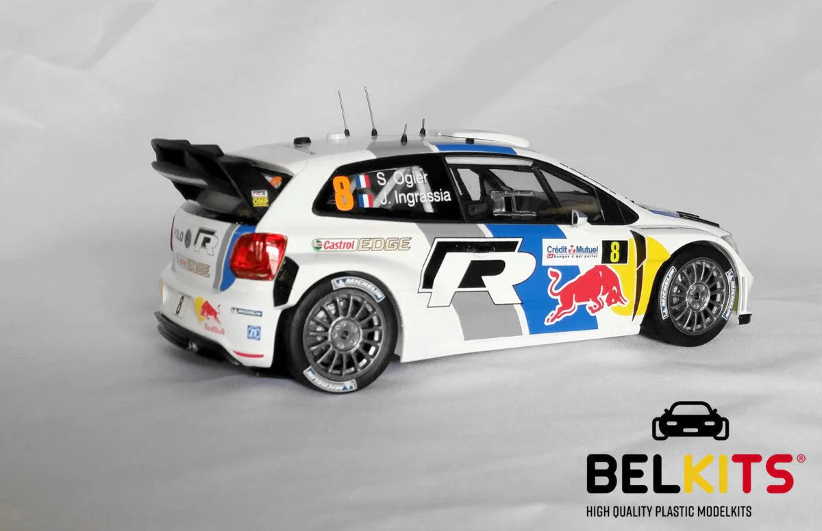 Belkits - Volkswagen Polo R WRC Red Bull Rally Car BEL005 - Product Image