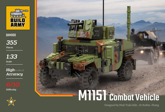 Build Army - Humvee M1151 Combat Vehicle - BM000