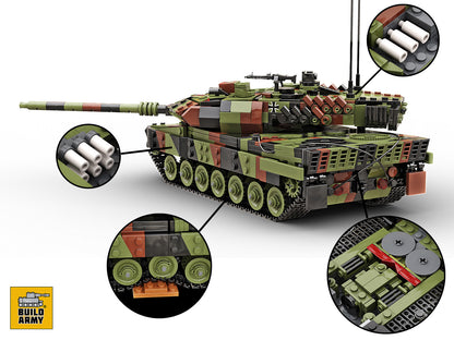 Build Army - Leopard 2A6 Main Battle Tank - BM001