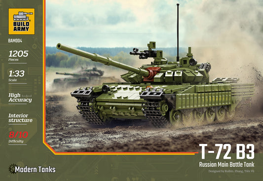 Build Army - T-72 B3 Main Battle Tank - BM004