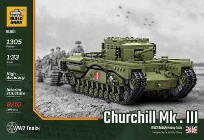 Build Army - Churchill Tank - B2001 - Product Image