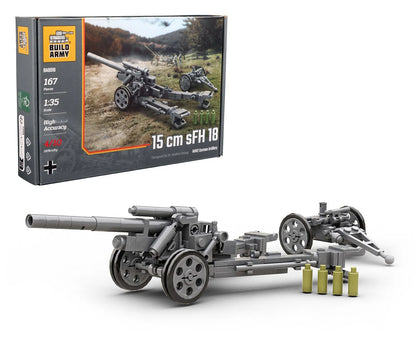 Build Army - German 15cm SFH 18 Artillery - B0018 - Product Image