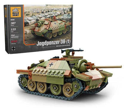 Build Army - Jagdpanzer 38t Hetzer Light Tank Destroyer - B0138 - Product Image