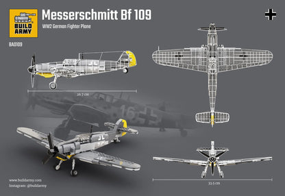 Build Army - Messerschmitt Bf 109 - B0109 - Product Image