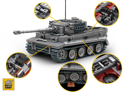 Build Army - Tiger 1 Grey - B0181 - Product Image