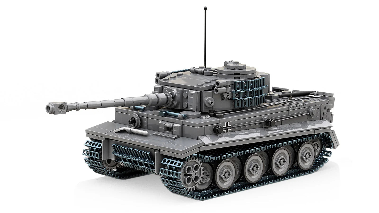 Build Army - Tiger 1 Grey - B0181 - Product Image