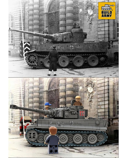 Build Army - Tiger 1 Grey - B0181 - Product Image