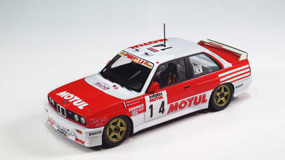 Beemax 1/24 Cars - BMW M3-E30 tour de corse 1989 "motul" #9 - BX24016