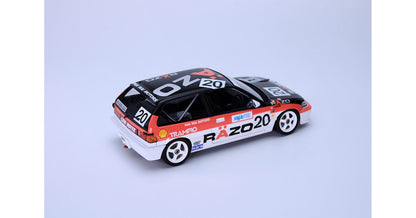 Beemax 1/24 Cars - Honda Civic EF3 Gr.A 1989 Macau Guia Race #20 Razo - BX24032