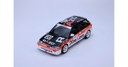 Beemax 1/24 Cars - Honda Civic EF3 Gr.A 1989 Macau Guia Race #20 Razo - BX24032