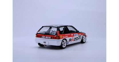 Beemax 1/24 Cars - Honda Civic EF3 Gr.A 1989 Macau Guia Race #20 Razo - BX24032