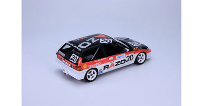 Beemax 1/24 Cars - Honda Civic EF3 Gr.A 1989 Macau Guia Race #20 Razo - BX24032
