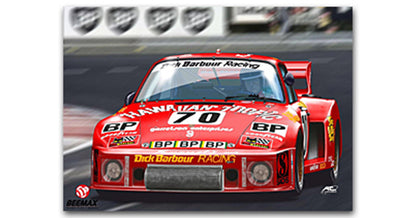 Beemax 1/24 Cars - Porsche 935 Turbo 1979 Lemans Class winner #70 - BX24036